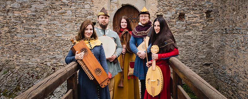 Elthin - Czech Medieval Music Band, gothic music reenactment